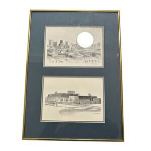 Paul Duda Pen and Ink Drawings of Cleveland, OH